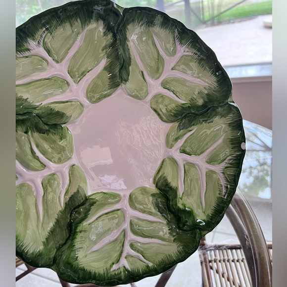 Vintage Ceramic Serving Platter by Palm Tree Co - Picture 6 of 9